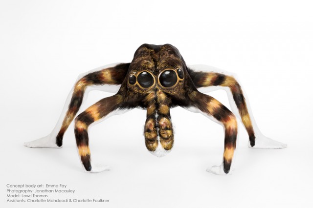 Spider Bodypainting