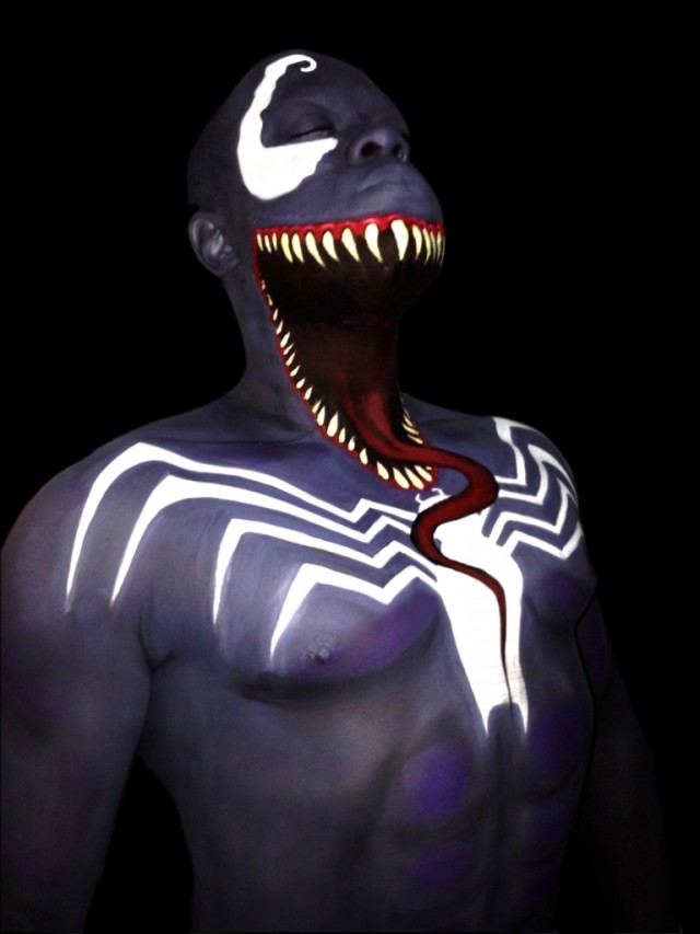 Venom Body Painting – Sevil Beck, UK